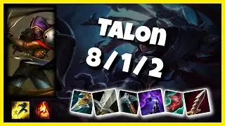 Talon 11.4 Gameplay Challenger S11 Mid (8/1/2) - KOREAN