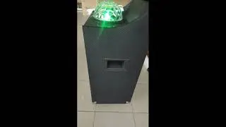 Мобильная акустическая система Auna DisGo Box 100(Bluetooth,диско-шар,2MIC,АКБ,USB,SD) 100Вт