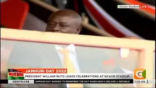 KENYAN CONTENT CREATORS AND CELEBRITIES ENTERTAIN PRESIDENT RUTO #jamhuriday #kenya #trending