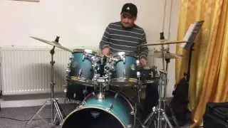Frank Vidal - The Conga Beat on Sonor Force 2005 Blue Fade