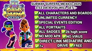 [🎃💰 UNLOCK ALL CHARACTERS & BOARDS in Subway Surfers MEXICO! 🇲🇽 (HALLOWEEN 2025 SECRET METHOD!)