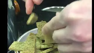 Keto Thyme Crackers
