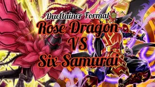 Rose Dragon VS Six Samurai Dueltainer Format Ghost Galaxy VS SilverWolf