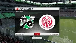 HANNOVER 96 V FSV MAINZ 05 BUNDESLIGA FIFA 16
