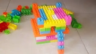 Satisfying DIY Lego House|ASMAR Building blocks #buildingblocks #megablocks #legoblocks