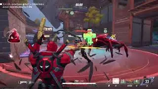 Healpool #Deadpool CPU戦。MARVEL RIVALS s6