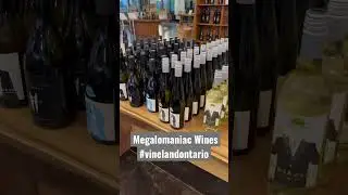Where is Megalomaniac Wines? Can you eat at Megalomaniac Wines? #niagarawineries #vineland