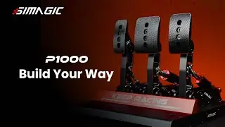 P1000 Modular Pedals - Build Your Way | SIMAGIC