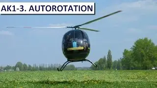 Light utility helicopter / kit Aerocopter AK1-3. Full autorotation.