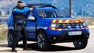 [GTA 5] PATROUILLE AVEC LE DERNIER DACIA DUSTER DE LA GENDARMERIE🚔 | LSPDFR #1449