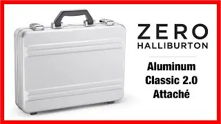 Zero Halliburton Classic 2.0 Premier Aluminium Attaché Case