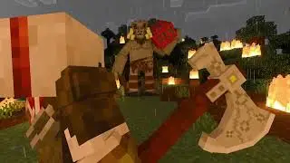 Minecraft GOD OF WAR Addon | Teaser Trailer RTX [4K] | Addons Collections | EL SANDO