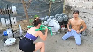 My Awesome Homemade Gym Equipment -  DIY Outdoor Gym