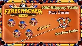 Firecracker : Slippery , Fast Turns , Random Racks - Took 5 Rings On The New 50M Table | Part 1