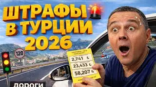 Штрафы в Турции 2026: морские виды, космические суммы и нервы водителей.