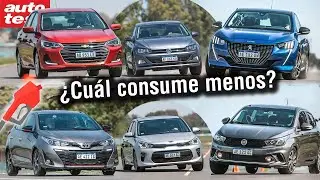 ⛽ Los 7 AUTOS compactos que MENOS CONSUMEN