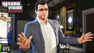GTA 5 NaturalVision Enhanced: 'Casing the Jewel Store' | RTX 4090 MAX Settings + Raytracing