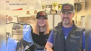 A family affair: Father-daughter duo takes on Iron Dog