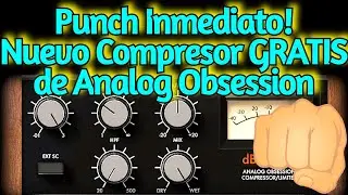 Nuevo COMPRESOR VST GRATIS Inspirado en DBX 160  - dBComp ANALOG OBSESSION - Compresion en Baterias