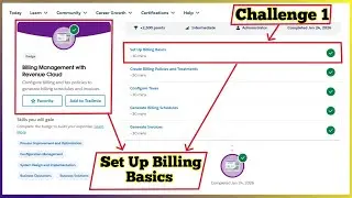 Billing Management with Revenue Cloud | Set Up Billing Basics | Challenge 1