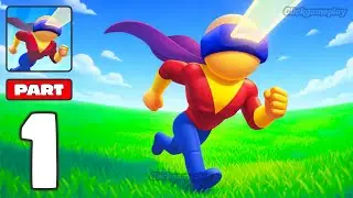 Mighty Guards - Gameplay Walkthrough Part 1 - Mighty Superhero Clutches Of Aliens (iOS, Android)