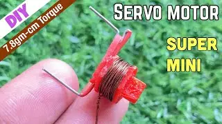 Making a SERVO Motor with Self Centering | easy way