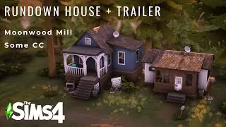 Rundown Shack and Trailer || Sims 4 Speedbuild || CC Links || Realistic