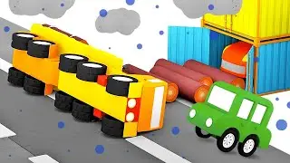 Die 4 kleinen Autos - Der Sturm - Lehrreicher Zeichentrick f&uuml;r kleine Kinder