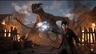 Harry Potter vs. Dragon! 🐉 (Hogwarts Legacy)