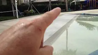 How To Fix Slippery Travertine Pool Deck