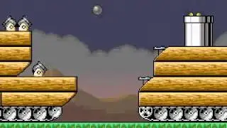 Super Mario Advance 4 Frog Suit Only Part 18 - World 8 Dark Land (1/3)