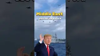 USS Gerald R.Ford In Middle East