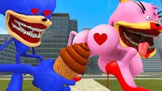 NEW UPGRADE SHIN SONIC TAPES LOVE STORY! THE SONIC TAPES ANIMATION GOT TORTURE In Garry's Mod!