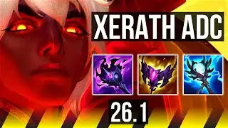XERATH & Aatrox vs NILAH & Seraphine (ADC) | Perfect KDA: 13/0/4 | KR Master | 26.1