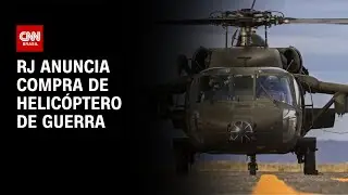 Governo do RJ anuncia compra de helic&oacute;ptero de guerra para combater crime | CNN NOVO DIA
