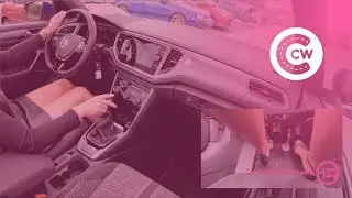 ✳️2022 Volkswagen T-Roc Cabrio 1.0 TSI Style 110HP (81kW) TEST DRIVE, POV RIDING SHOTGUN WOMAN