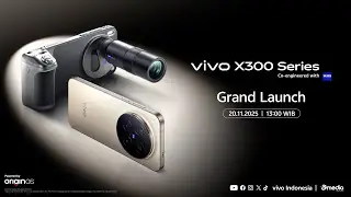 vivo X300 Series | Grand Launch — Go Further with the Camera Kings