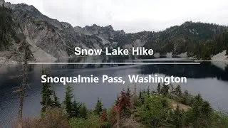 Snow Lake Washington Hike in 4k
