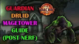Guardian druid Magetower | Post Trinket Nerf | Guide | The War Within Season 1 11.0.2