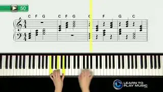Ex050 - Beginner Electronic Keyboard - Solo Mix