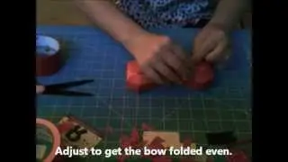 3D stuffed Duct Tape Bow Tutorial