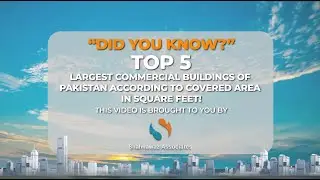 Top 5 Largest Commercial Buildings in Pakistan || Gatwala Commercial Hub 2nd Largest Building