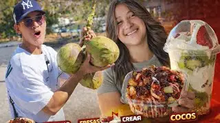 Emprendedora que lucha por salir adelante en El Salvador 🙌🏼😱 Vendimos Cocos 🥥 