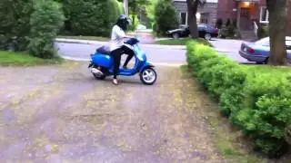 How to ride a Vespa lesson #1