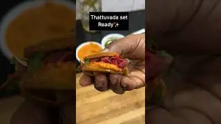 Thattuvada set ❤️✨ | Salem thattuvada set 🔥| Snacks recipe #shorts #asmr  #snacksrecipe