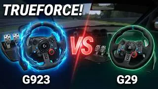 Logitech G923 | Comparison to G29 | What is Trueforce | Grandpa's Hands On Review
