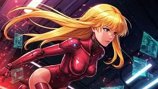 Ghost in the Machine Cinematic Chillsynth Soundscape Dystopian Heroine Music