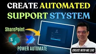 Create Automated Support System Using SharePoint & Power Automate | Microsoft 365