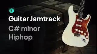 Money Talks - Hiphop Guitar Backing Track | C# minor | 90 BPM Jamtrack