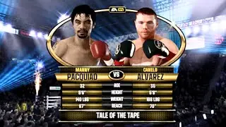 Manny Pacquiao vs Canelo Alvarez FULL FIGHT | Fight Night Forever AI Simulation Gameplay